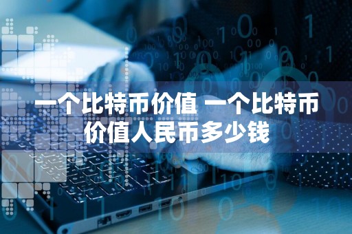 一个比特币价值 一个比特币价值人民币多少钱