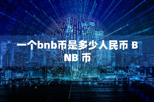 一个bnb币是多少人民币 BNB 币