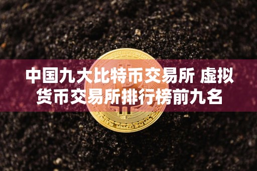 中国九大比特币交易所 虚拟货币交易所排行榜前九名