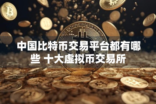 中国比特币交易平台都有哪些 十大虚拟币交易所