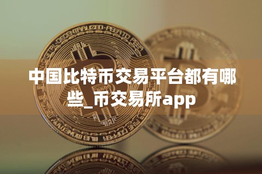 中国比特币交易平台都有哪些_币交易所app