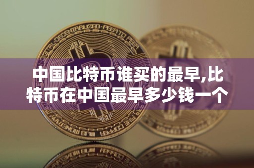 中国比特币谁买的最早,比特币在中国最早多少钱一个