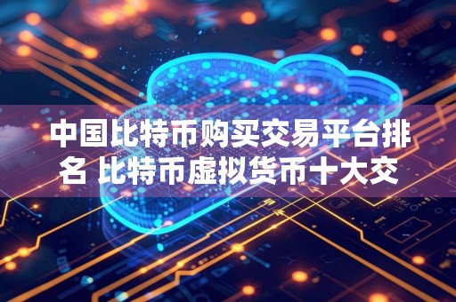中国比特币购买交易平台排名 比特币虚拟货币十大交易所