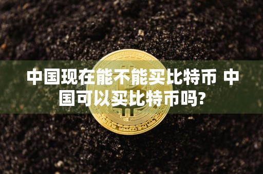中国现在能不能买比特币 中国可以买比特币吗?