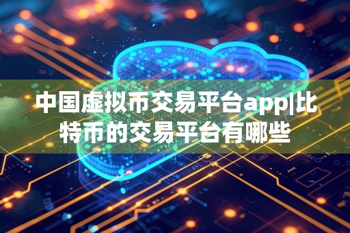 中国虚拟币交易平台app|比特币的交易平台有哪些