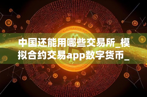中国还能用哪些交易所_模拟合约交易app数字货币_在中国买币用什么软件