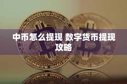 中币怎么提现 数字货币提现攻略