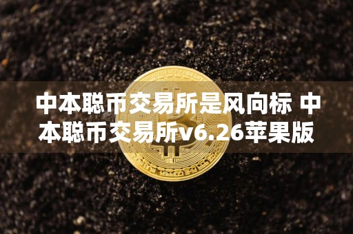 中本聪币交易所是风向标 中本聪币交易所v6.26苹果版