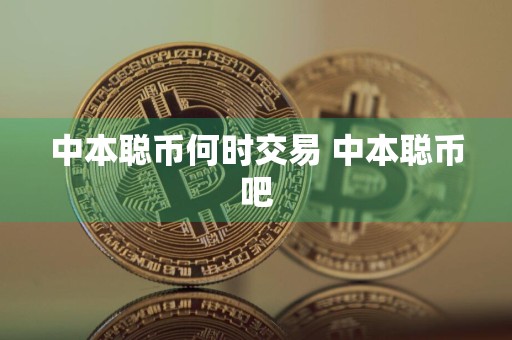 中本聪币何时交易 中本聪币吧