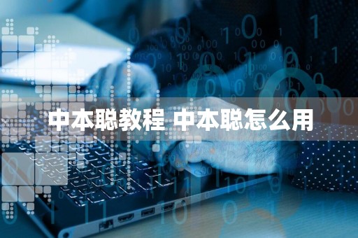 中本聪教程 中本聪怎么用