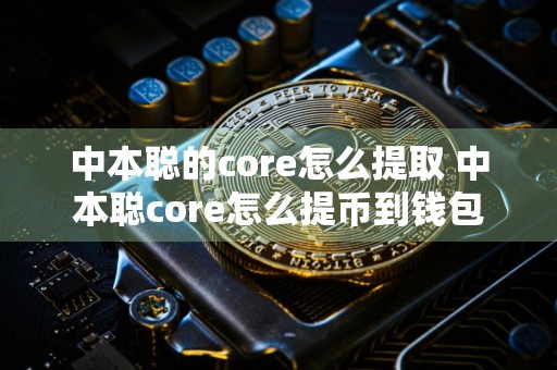中本聪的core怎么提取 中本聪core怎么提币到钱包