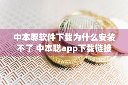 中本聪软件下载为什么安装不了 中本聪app下载链接