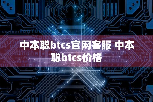 中本聪btcs官网客服 中本聪btcs价格