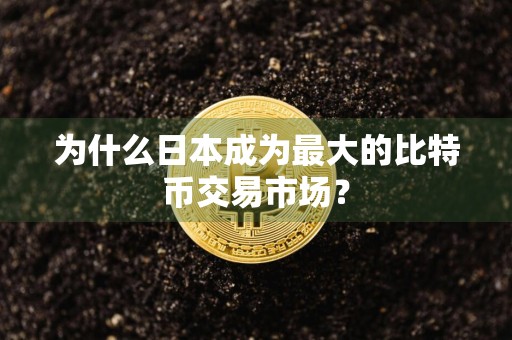 为什么日本成为最大的比特币交易市场？