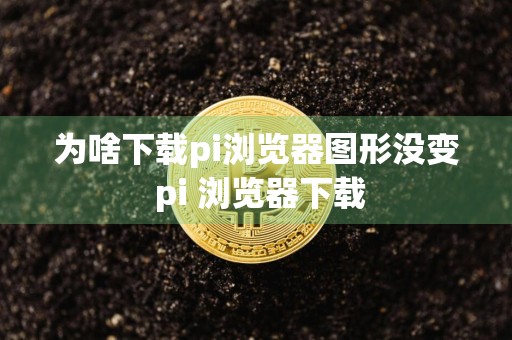 为啥下载pi浏览器图形没变 pi 浏览器下载