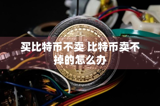 买比特币不卖 比特币卖不掉的怎么办