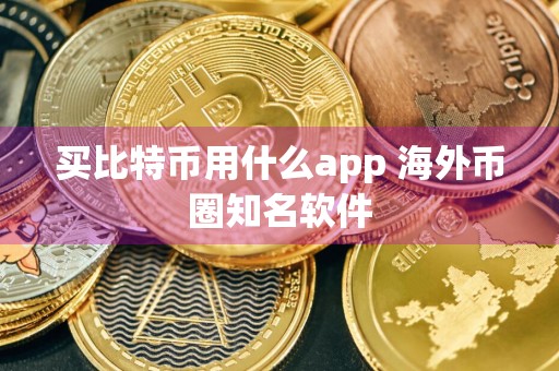买比特币用什么app 海外币圈知名软件