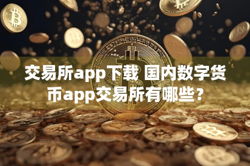 交易所app下载 国内数字货币app交易所有哪些？