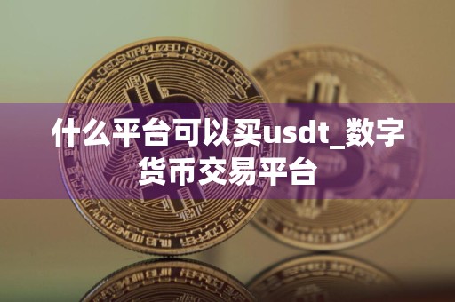 什么平台可以买usdt_数字货币交易平台