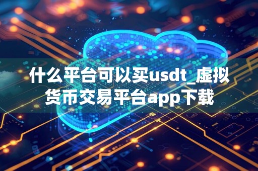 什么平台可以买usdt_虚拟货币交易平台app下载