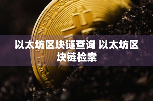 以太坊区块链查询 以太坊区块链检索