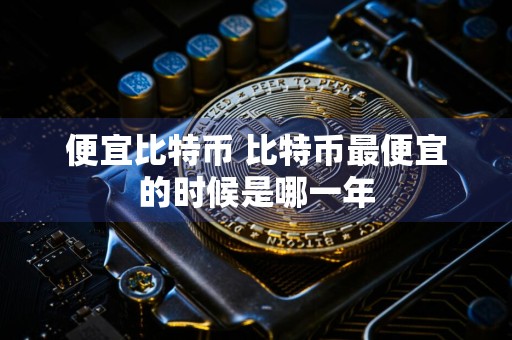 便宜比特币 比特币最便宜的时候是哪一年