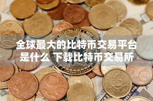全球最大的比特币交易平台是什么 下载比特币交易所