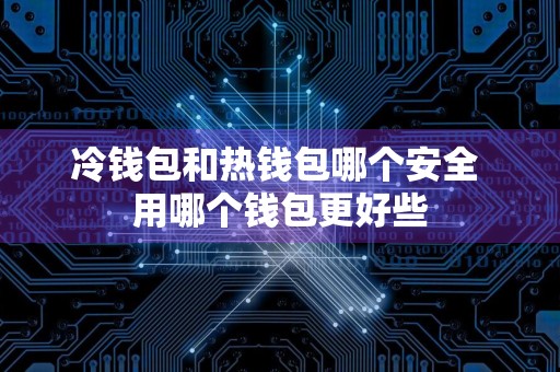 冷钱包和热钱包哪个安全 用哪个钱包更好些