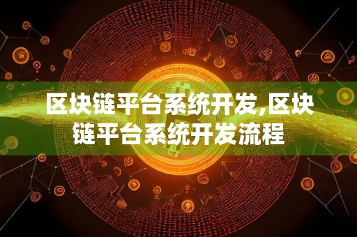 区块链平台系统开发,区块链平台系统开发流程