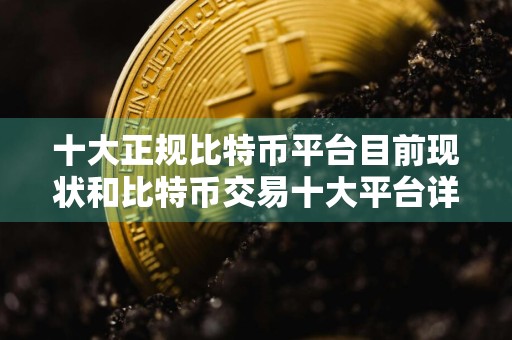 十大正规比特币平台目前现状和比特币交易十大平台详细介绍