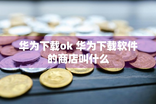 华为下载ok 华为下载软件的商店叫什么