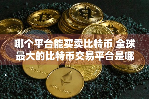 哪个平台能买卖比特币 全球最大的比特币交易平台是哪个