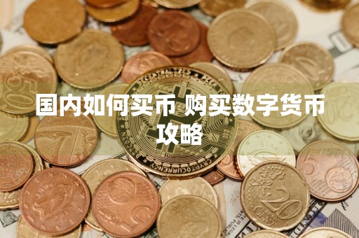 国内如何买币 购买数字货币攻略