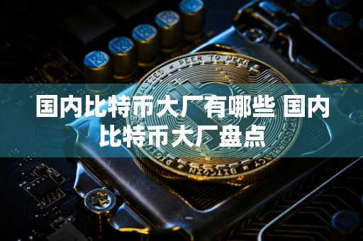 国内比特币大厂有哪些 国内比特币大厂盘点
