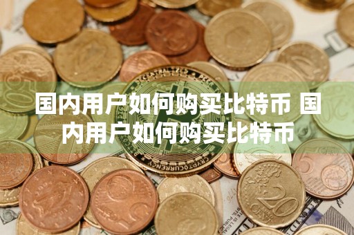 国内用户如何购买比特币 国内用户如何购买比特币