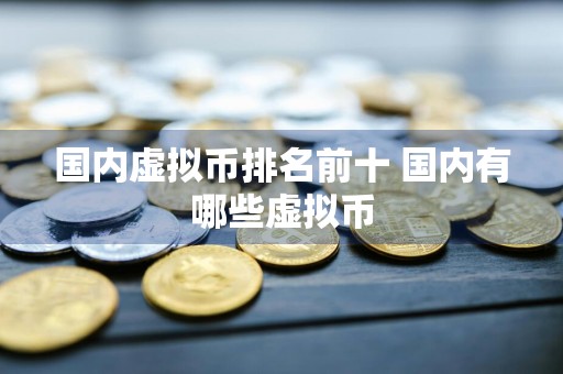 国内虚拟币排名前十 国内有哪些虚拟币