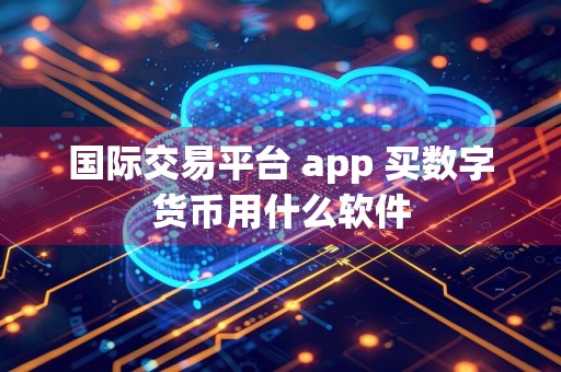 国际交易平台 app 买数字货币用什么软件