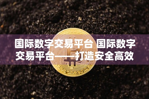 国际数字交易平台 国际数字交易平台——打造安全高效的数字货币交易空间