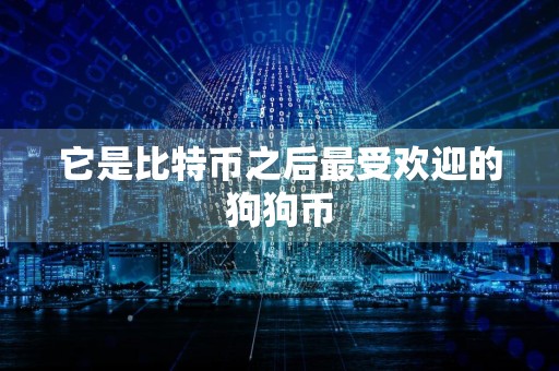 它是比特币之后最受欢迎的狗狗币