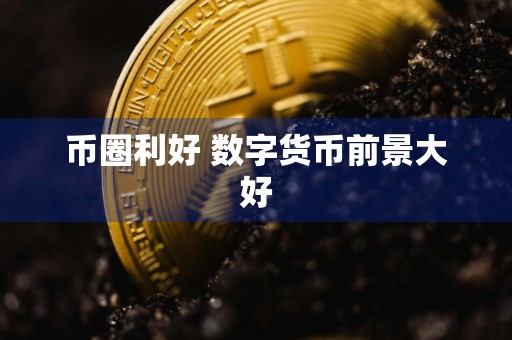 币圈利好 数字货币前景大好