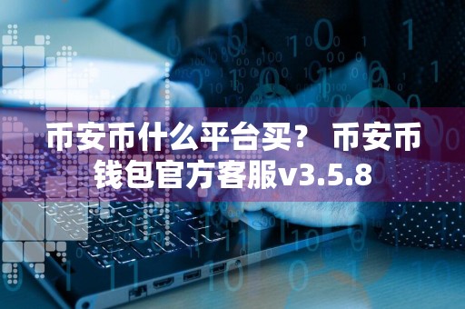 币安币什么平台买？ 币安币钱包官方客服v3.5.8