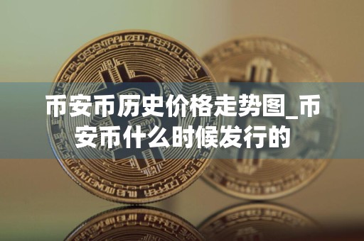 币安币历史价格走势图_币安币什么时候发行的