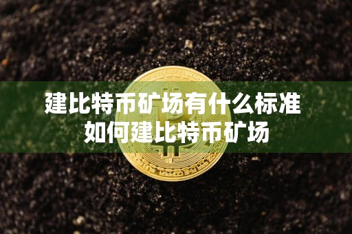 建比特币矿场有什么标准 如何建比特币矿场