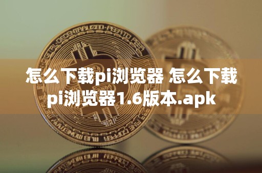 怎么下载pi浏览器 怎么下载pi浏览器1.6版本.apk