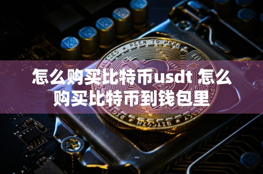 怎么购买比特币usdt 怎么购买比特币到钱包里