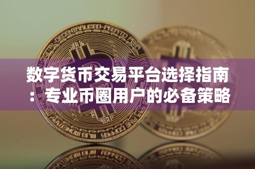 数字货币交易平台选择指南：专业币圈用户的必备策略