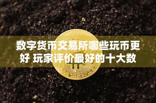数字货币交易所哪些玩币更好 玩家评价最好的十大数字货币交易所