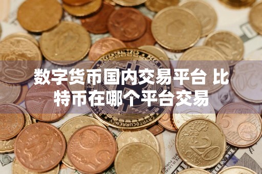 数字货币国内交易平台 比特币在哪个平台交易