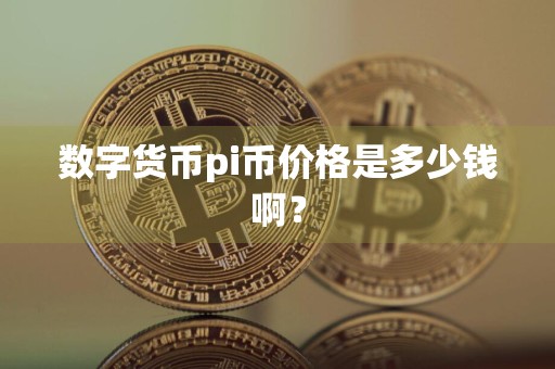 数字货币pi币价格是多少钱啊？