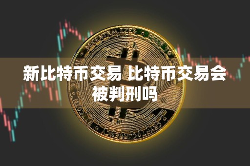 新比特币交易 比特币交易会被判刑吗